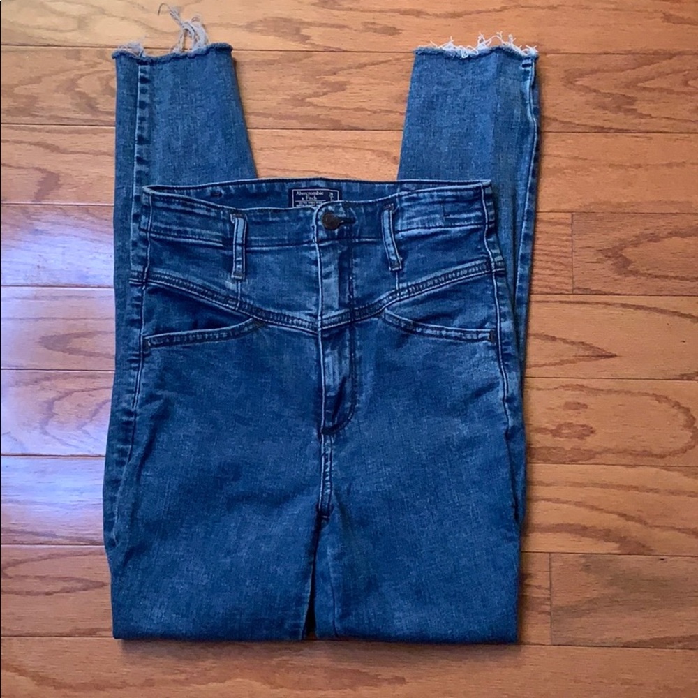 Abercrombie and Fitch skinny ankle jeans